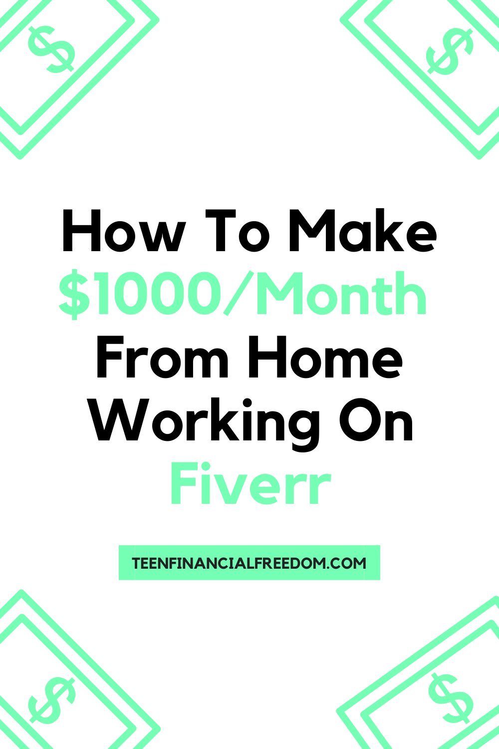 Freedom With Fiverr Teen Financial Freedom